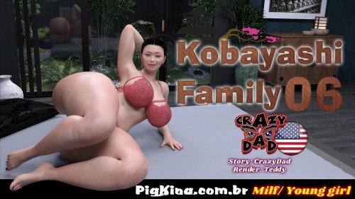 CrazyDad3D - Kobayashi Family 06 3D Porn Comic