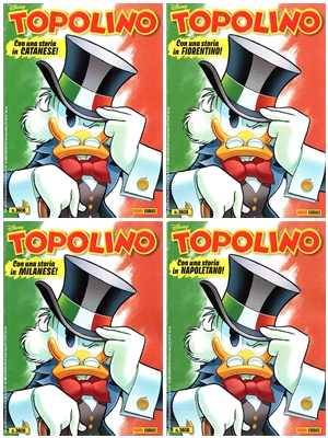 Topolino 3608 - 15 Gennaio 2025 [4 Dialetti]