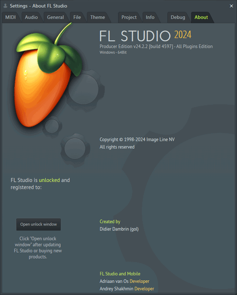 FL Studio Producer Edition v24.2.2 Build 4597