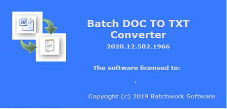 Batch DOC to TXT Converter 2025.17.204.2369