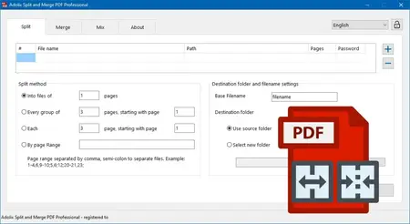 Adolix Split and Merge PDF Professional 3.0.5.2 Multilingual Portable