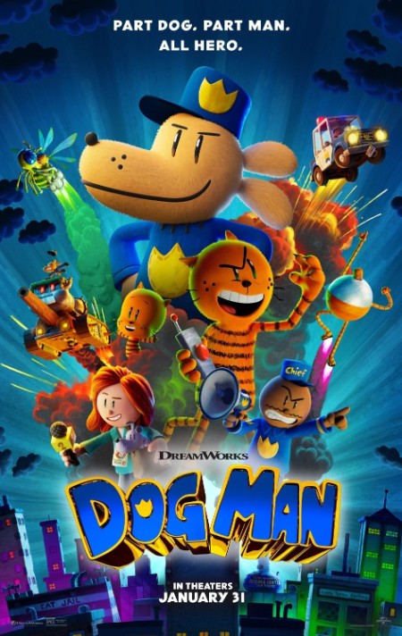 Dog Man (2025) 720p WEBRip x264 AAC-YTS