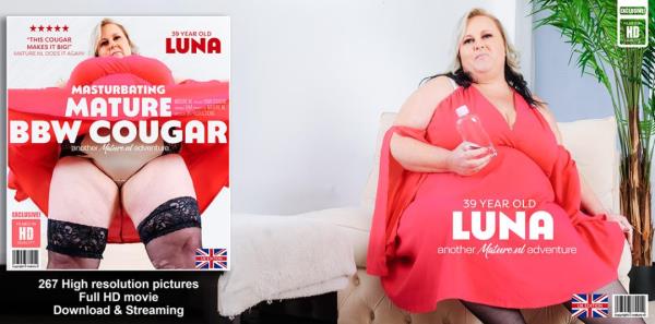 Luna (EU) (39) - BBW Luna is a beautiful big curvy cougar who loves to masturbate when she's alone at home!  Watch XXX Online FullHD