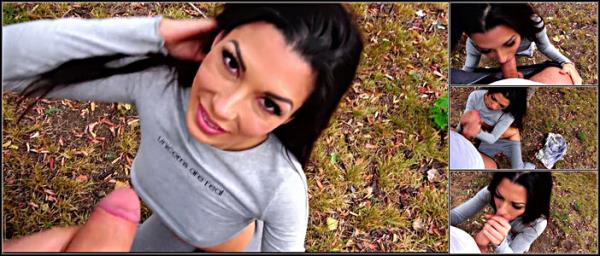 Brunette, Outdoors, Amateur Alexa y Joel Tomas Blowjob In a Public Park - [ManyVids] - 2025 (HD 720p)