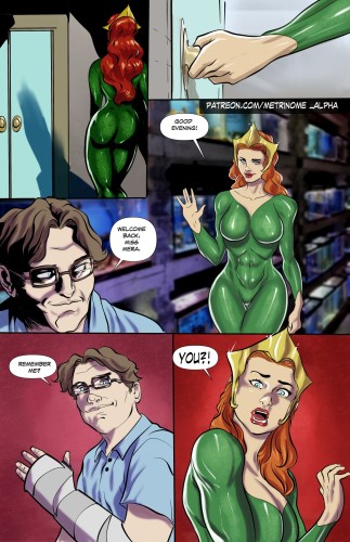 Metrinome - Mera Gets Blackmailed (Justice League) Porn Comics