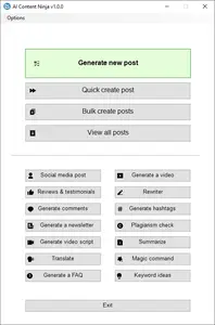 AI Content Ninja 1.5.5