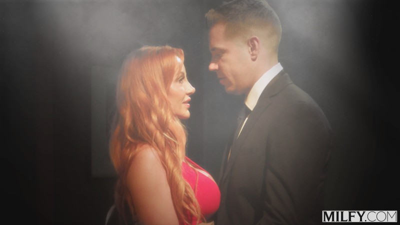 Zoe Grey - Cock Thirsty Redhead Lusts After Young Stud