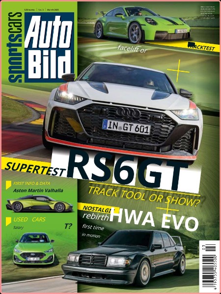 Auto Bild Sportscars - March 2025 DE