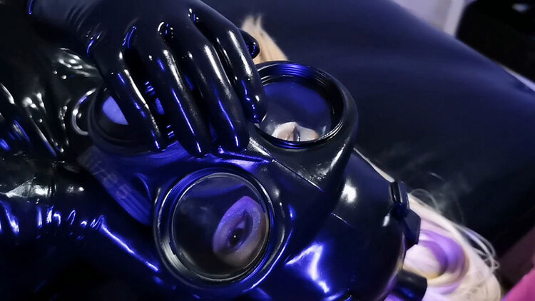 Vickydevika - Gas Mask and Ponytail  Clip 3 Of 3 (Onlyfans) FullHD 1080p