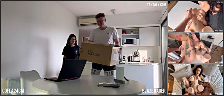 COFLA24CM - Blaze Rager Gifted Me a Tantaly Sex Doll. IT FEELS VERY REAL! OMG??