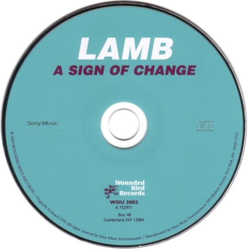 Lamb - A Sign Of Change (1970) (2009)  Lossless