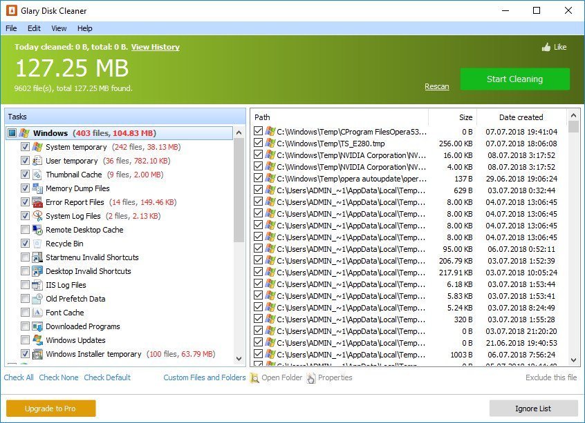 Glary Disk Cleaner 6.0.1.23 Multilingual