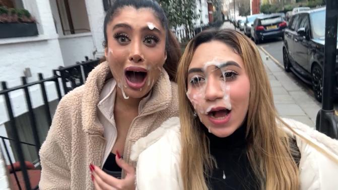 Artemis Carmona & Marina Maya - Epic London Cumwalk