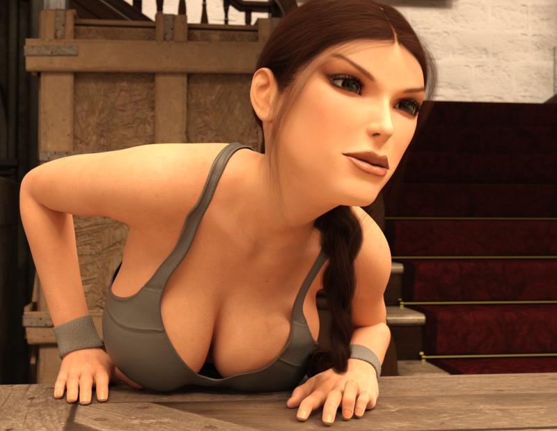 Albrid - Tomb Raider (1996) Lara's Home 3D Porn Comic