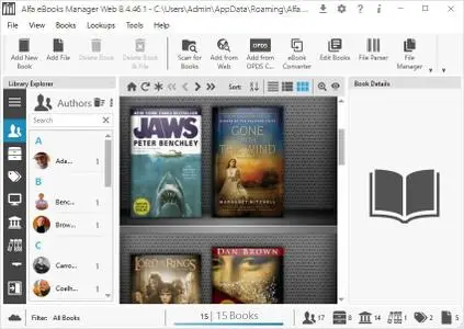 Alfa eBooks Manager Pro / Web 9.1.16.0 Multilingual