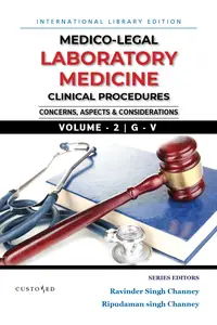 Medico–Legal  Laboratory Medicine Clinical Procedures  G – V