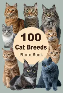 100 Cat Breeds Photo Book