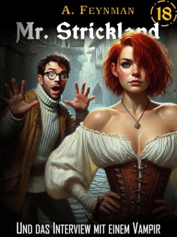 Cover: Albus Feynman - Mr. Strickland 18: Und das Interview mit einem Vampir