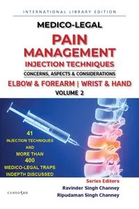 MEDICO–LEGAL  PAIN MANAGEMENT INJECTION TECHNIQUES  CONCERNS, ASPECTS & CONSIDERATIONS  VOLUME 2