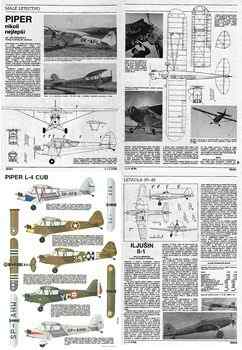 Letectvi+Kosmonautika 1986-22 - Scale Drawings and Colors