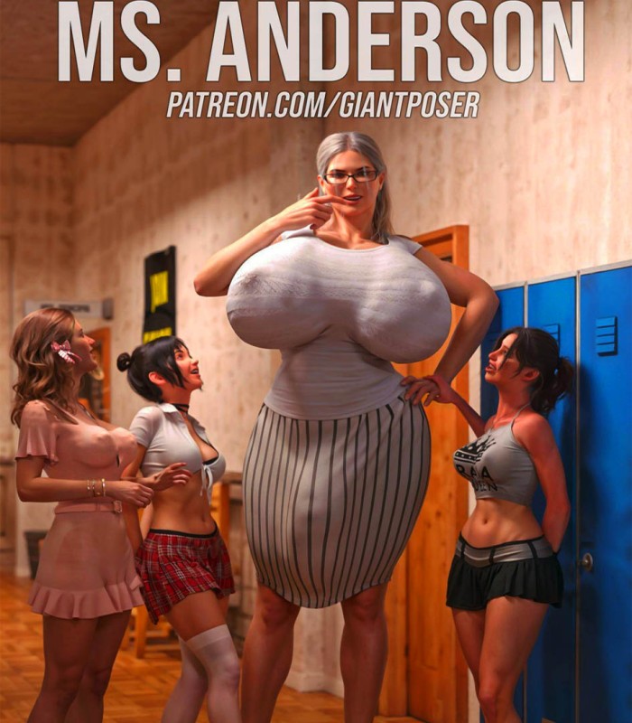 GiantPoser - Ms. Anderson 3D Porn Comic