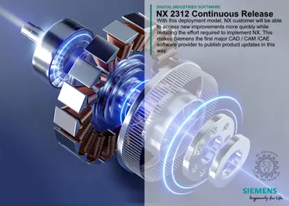 Siemens NX 2312 Build 9120 (NX 2312 Series) Win x64 Multilanguage