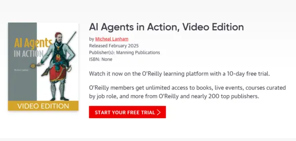 AI Agents in Action, Video Edition By Micheal Lanham