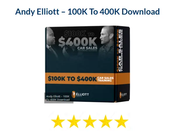 Andy Elliott – 100K To 400K Download