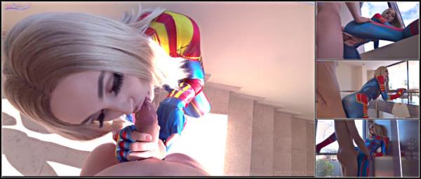 Cumshots, Cosplay, 18 19 Yrs Old Sia Siberia 4k Avengers Captain Marvel Fucks w Man - [ManyVids] - 2025 (HD 720p)