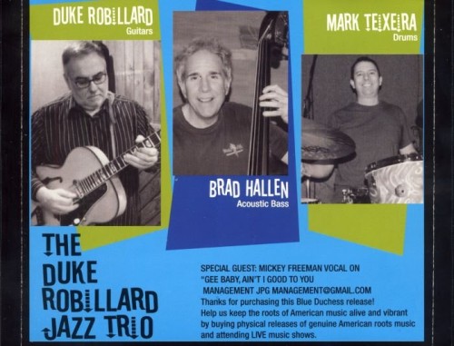 The Duke Robillard Jazz Trio - Wobble Walkin (2012) Lossless