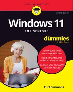 Windows 11 For Seniors For Dummies, 2nd Edition (True PDF)