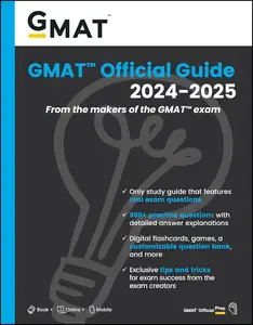 GMAT Official Guide 2024–2025 Book + Online Question Bank (GMAT Official Guides)