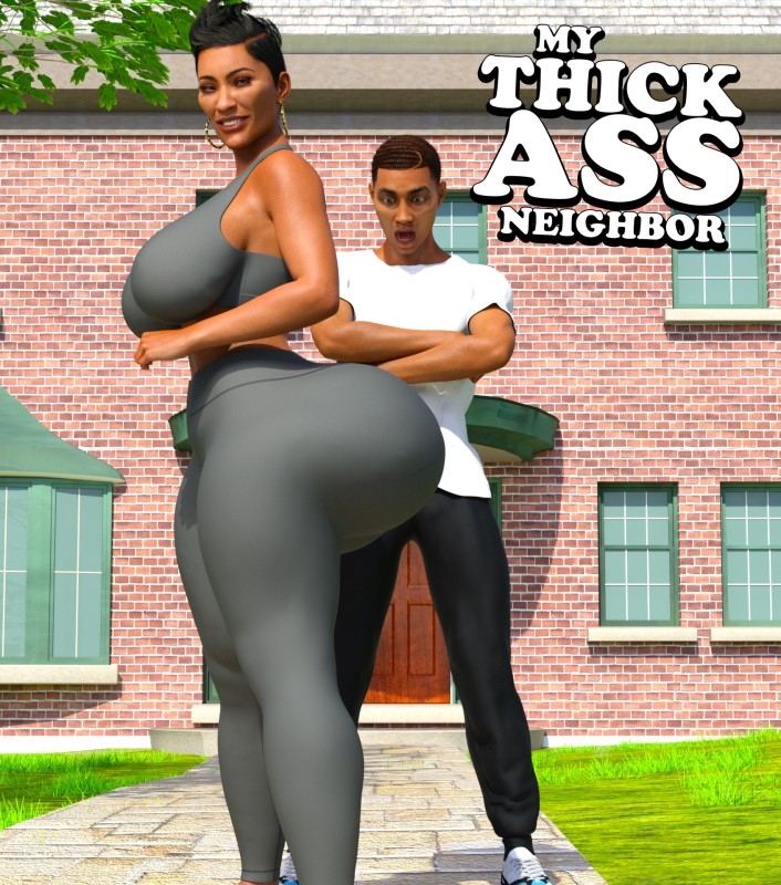 AaronTempleArt - My Thick Ass Neighbor 3D Porn Comic