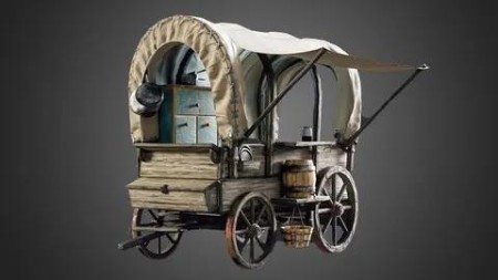 Mastering 3D Design: Old Western Wagon