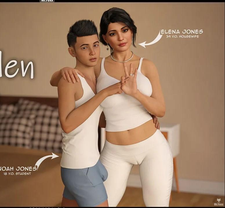 [MrFoxx] Forbidden Love / Amor Prohibido [Spanish] 3D Porn Comic