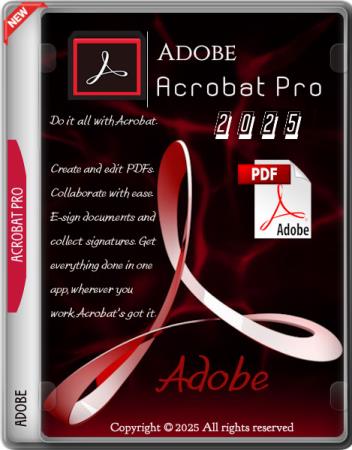 Adobe Acrobat Pro 2025.001.20435 by m0nkrus (MULTi/RUS)