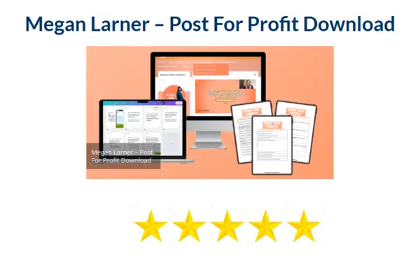 Megan Larner – Post For Profit Download