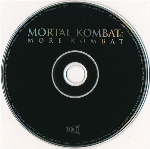 VA - Mortal Kombat: More Kombat (1996) (Lossless + 320)