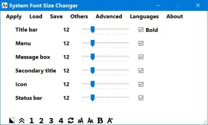 System Font Size Changer 2.2.1.20 Multilingual