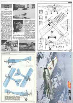 Letectvi+Kosmonautika 1987-4 - Scale Drawings and Colors