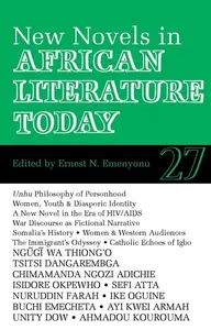 ALT 27 New Novels in African Literature Today (African Literature Today, 27)