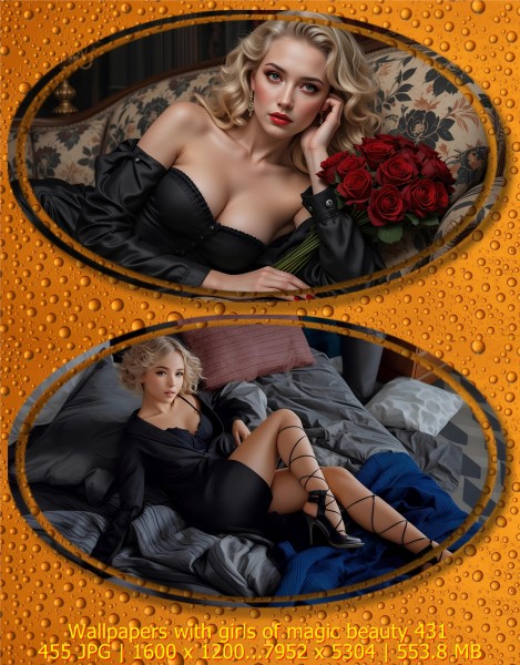 Wallpapers with girls of magic beauty 431