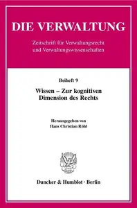 Wissen – Zur kognitiven Dimension des Rechts