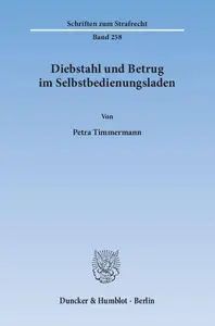 Diebstahl und Betrug im Selbstbedienungsladen