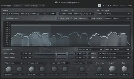 APU Software APU Loudness Compressor 3.4.4 (WinmacOS)