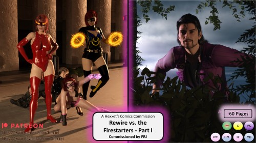 Hexxet – Rewire Against The Fire Starters 1 3D Porn Comic