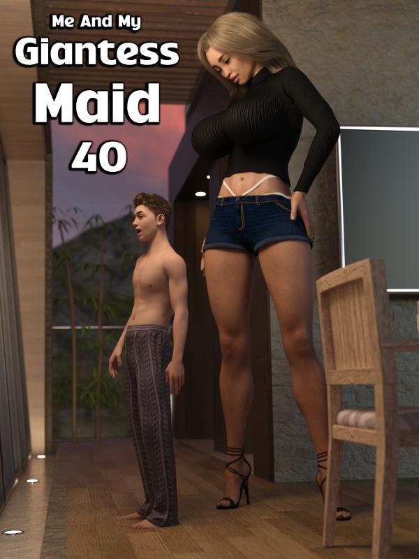 EMK3D - Me And My Giantess Maid 40 3D Porn Comic