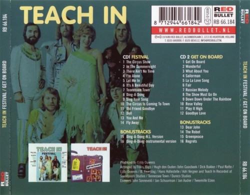 Teach In - Festival & Get On Board (1975) (2009) 2CD  Lossless