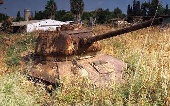 Syrian T-34-85 Israel Golan Heights Walk Around