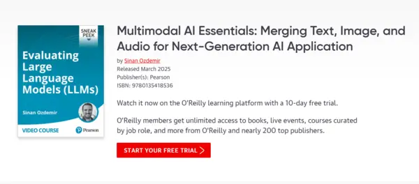 Multimodal AI Essentials – Merging Text, Image, and Audio for Next–Generation AI Application